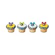 Disney Mickey and Minnie Cupcake Topper Rings - 12ct