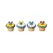 Disney Mickey and Minnie Cupcake Topper Rings - 12ct