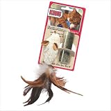KONG Feather Mouse Catnip Toy (Colors vary)