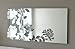 Melissa Wall-Mounted Mirror with Floral Design