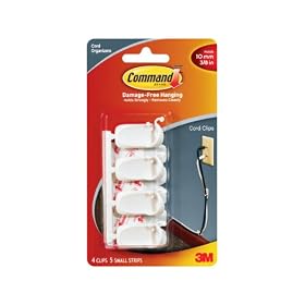 3M Command 17301 Medium Cord Clips