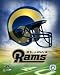 St Louis Rams NFL 8x10 Photograph Team Logo and Football Helmet Collage