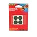 3M Scotch 756ES Self-Stick Felt Pads 3/4-Inch Green, 6-Pack