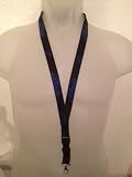 JDM Illest Lanyard Black Blue Logo