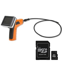 2GB Wireless Waterproof Snake Recordabl Plumbing Sewer Inspection Camera with 3.5 TFT-LCD palm Color removeable LCD Monitor - Borescope Endoscope "(Shaft Diameter 17mm)