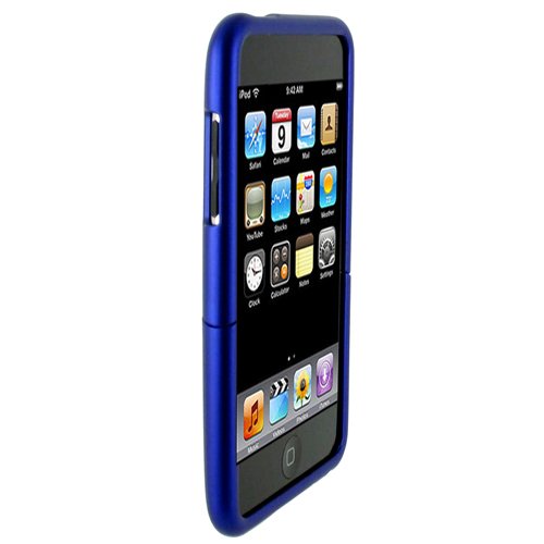 (9 Color Available) Mivizu iPod Touch 2nd Gen 3rd Gen hard rubber skin case cover for iPod Touch 3rd Generation 8GB, 16GB, 32GB, 64GB + 3G screen protector