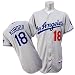(�ޥ������ƥ��å�)Majestic MLB �ɥ��㡼�� #18 ������� Cool Base Authentic Player ��˥ե����� (������)