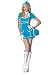 Leg Avenue Women's 4 Piece Classic Flight Attendant Dress With Mini Luggage And Scarf