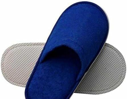 Men Disposable Household Slippers Blue 7m