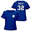 Don Kelly Detroit Tigers Women's Authentic Font T-Shirt by Majestic