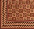 Bed Spread Cotton Wood Block Print Coverlet