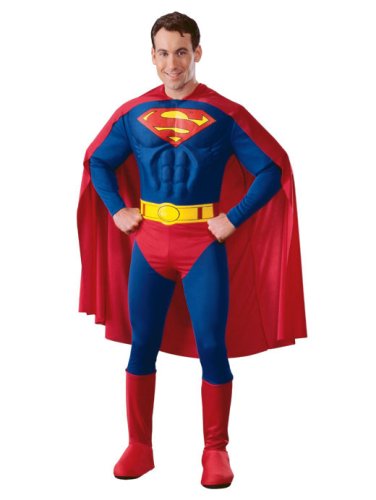  Superman Deluxe Adult Halloween Costume