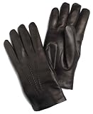  : Gruppo Italiano Men's Cashmere Leather Glove, Brown, Medium