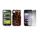 EMPIRE Leopard Design Hard Case Cover + Mirror Screen Protector for T-Mobil ....