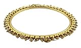 Bracelet - B244 - Indian Style Bangle (70mm) ~ Gold Tone