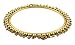 Bracelet - B244 - Indian Style Bangle (70mm) ~ Gold Tone