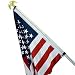 6 FT. TELESCOPING ALUMINUM FLAG POLE KIT