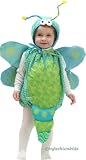 Mullins Square Dragonfly Baby Costume, Aqua Check - 6-18 Months