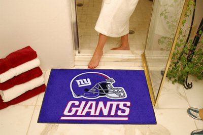 New York Giants All-Star Welcome/Bath Mat Rug 34X45
