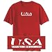 T-Shirt Red Usa Taxation Economist Occupations