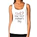 TeeStars - Our First Mother's Day - Mom and Baby Cutest Gift Idea Women Tank Top