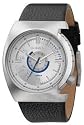 Diesel Analog Leather Strap Silver Dial Men's Watch #DZ1289