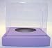 Individual Purple Clear Top Cupcake Boxes pack of 10