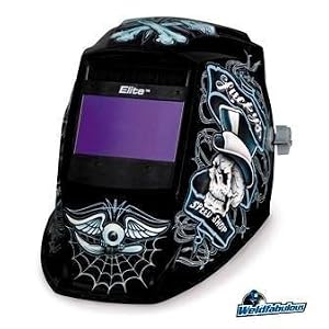 Miller 237744 Helmet,Elite/Lucky'S Speed Shop Pkg = 1