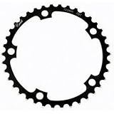 Rocket Alloy Non-Ramped Chainring 130mm 5 Bolt 38T Black/Silver