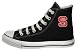 Converse Chuck Taylor All Star Hi Top Black North Carolina State University Logo Canvas