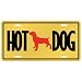 New  Cane Corso - Hot Dog  License Plate Dog