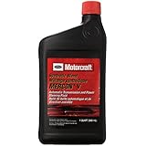 Genuine Ford Accessories XT-5-QSM MERCON-V Synthetic Blend Automatic Transmission and Power Steering Fluid - 1 Quart