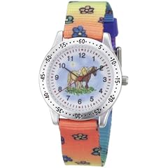 Janusch Kinderarmbanduhr M�dchen Pferde 8601