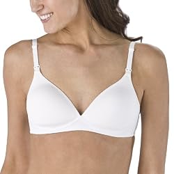 Gilligan and Oand#146;Malleyandreg; Womens Nursing Soft Cup Bra - True White