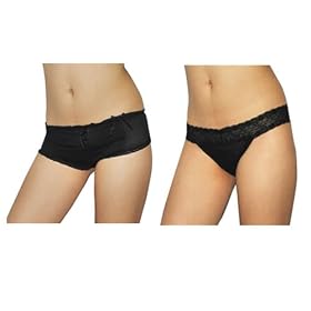Buy 2 PACK: Ladies Lace Bikini Hipster Briefs Underwear Panties Knickers by var goTwisterProductImageStrings = new Object();goTwisterProductImageStrings['prodImageNotAvailTextNoColor'] = 