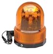 RoadPro RPSC-728 12-Volt Revolving Warning Light with Magnetic Base - Amber Light