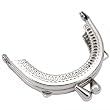 Silver Tone Metal Purse Frame Craft Parts 2 Inches New