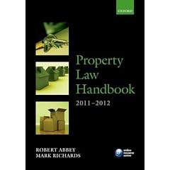 Property Law Handbook 2011-2012 (Legal Practice Course Guide)