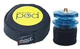 The Pod Yellow Bean Bag Camera Tripod (Medium, Center Mount) with Free Bottlecap Tripod