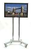 B-TECH BT8004 LCD TROLLEY STAND VESA FITTING BLACK