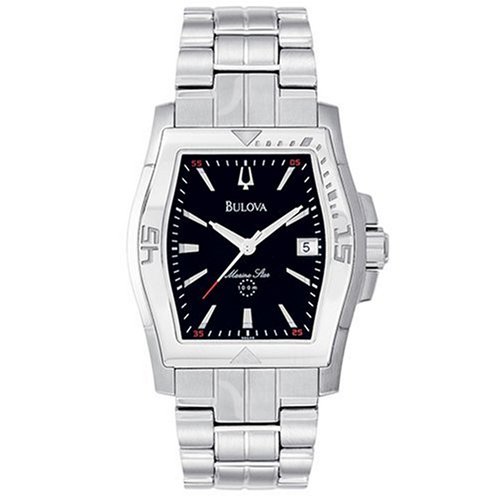 Bulova Men's Marine Star Screw Back Watch #96G48