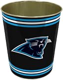 NFL Carolina Panthers Metal Wastebasket