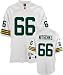 Ray Nitschke White Reebok NFL Premier 1966 Throwback Green Bay Packers Jersey - Medium