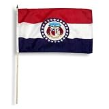 Missouri Flag 12 x 18 inch