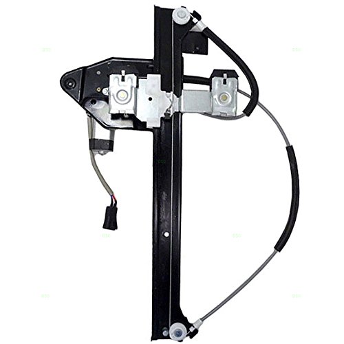 Drivers Rear Power Window Lift Regulator with Motor Assembly Replacement for GMC Buick Chevrolet SUV 15893782