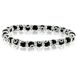 black evil eye bracelet