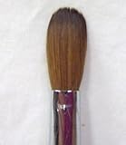 Professional Premium Kolinsky Acrylic Nail Brush Round Crimped #16 Short Handle