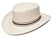 Dobbs Kingston Gambler Shantung Straw Hat, Large