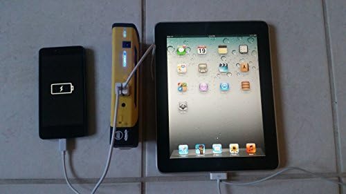 Poke hunting yellow team device battery booster and flashlight