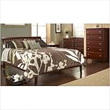 Modus Newport Series Newport 4-Piece Platform Bedroom Set in Cordovan